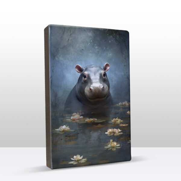 Artchoices exclusive: 043. Hommage aan Monet op houten paneel(tje) - Afbeelding 2