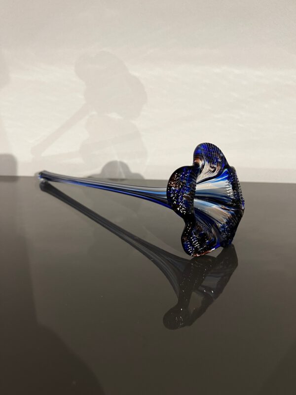 Glaskunst, Blauwe bloem - Afbeelding 4
