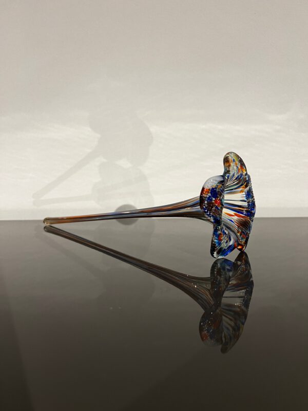 Glaskunst, multicolor bloem - Afbeelding 3