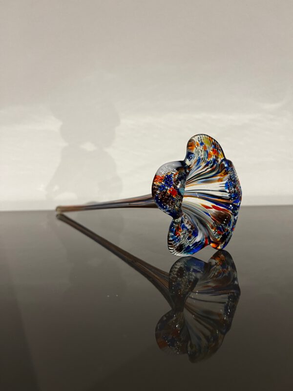 Glaskunst, multicolor bloem - Afbeelding 4