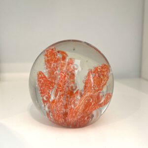 Glazen bol koraal