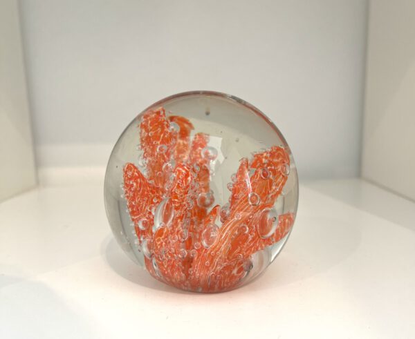 Glazen bol koraal
