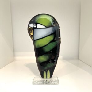 Glazen Habrat Parrot groen