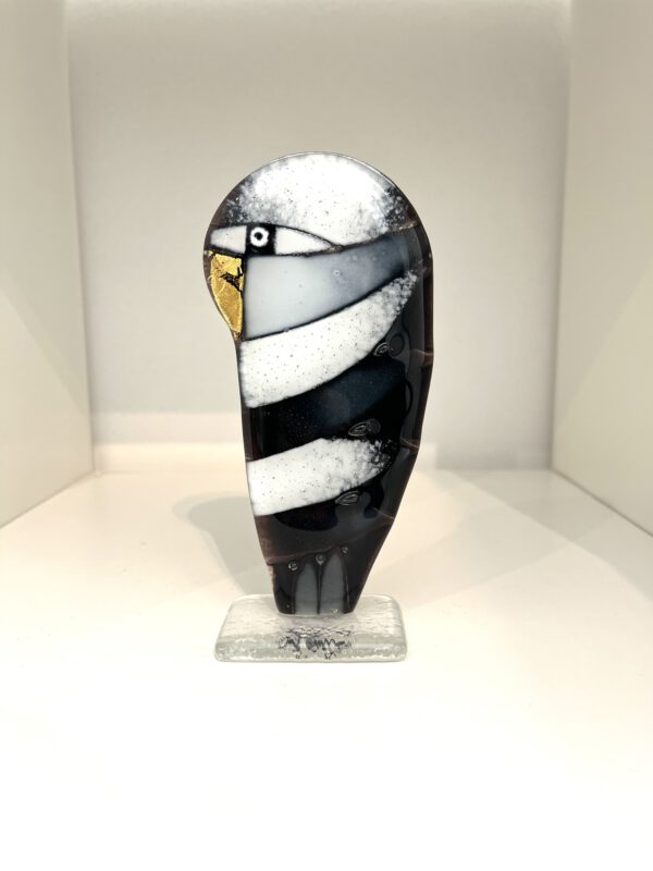 Glazen Habrat Parrot wit