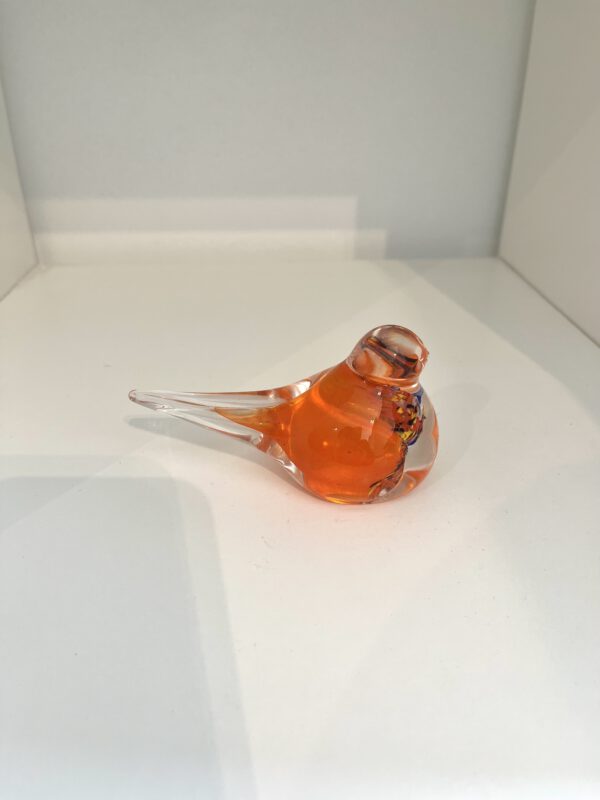 Kristal vogel oranje/multicolor - Afbeelding 3