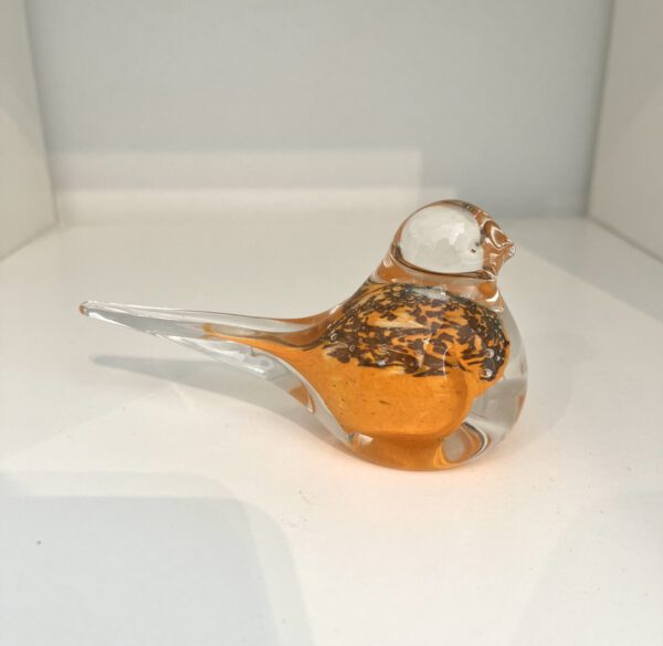 Kristal vogel oranje - Afbeelding 2